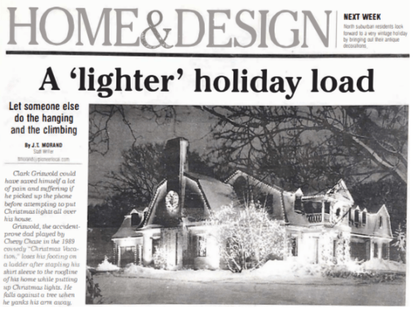 Chicago Outdoor Holiday Lighting