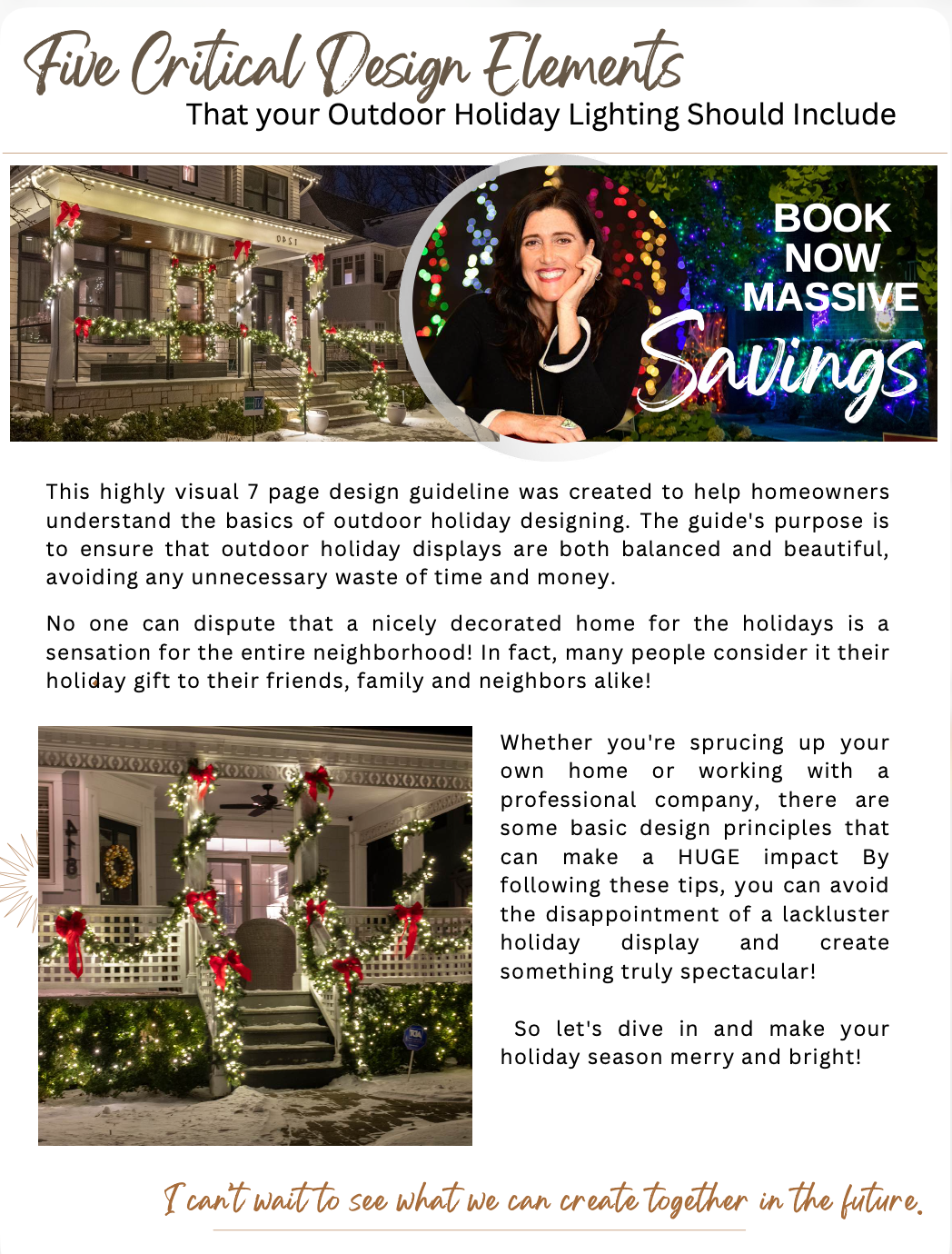 Light Up Your Holidays | 5 Critical Design Elements